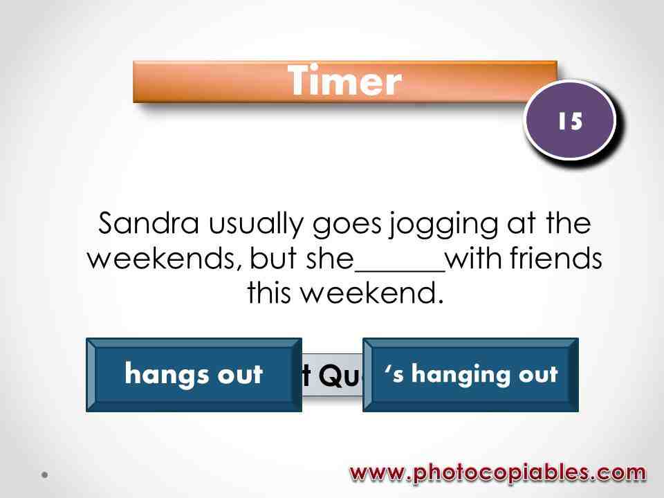 Present Simple or Present continuous interactive Exercise-question Present Simple or Present continuous interactive Exercise-question