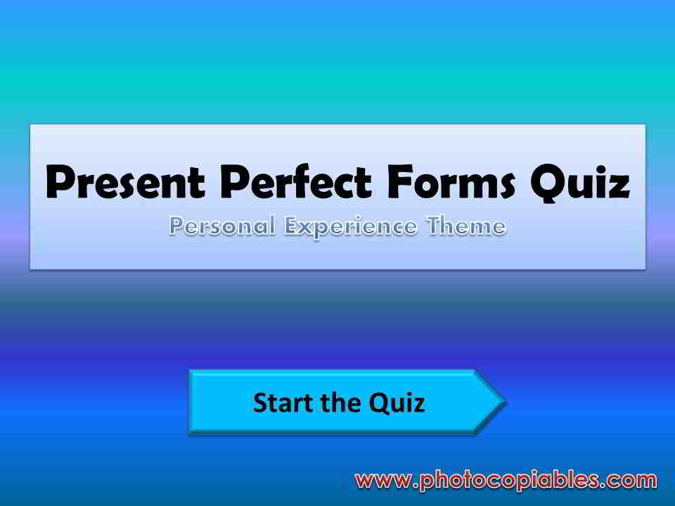 Present perfect forms interactive exercise_front Present perfect forms interactive exercise_front