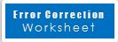 Error correction worksheet icon