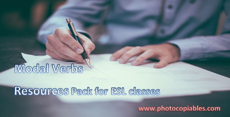 Modal Verbs Resources Pack