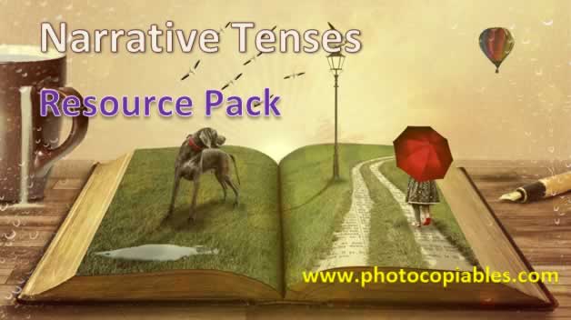 Narrative Tenses Resource Pack