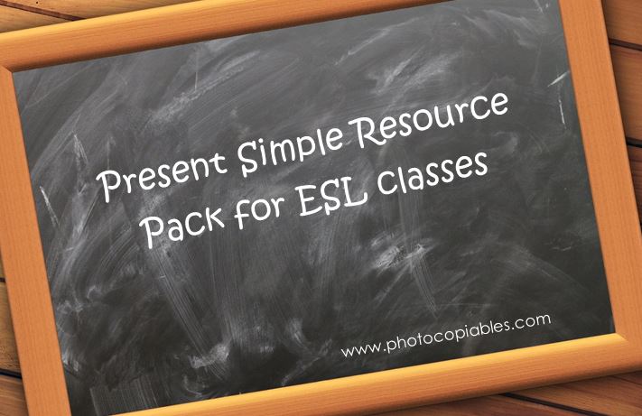 Present Simple Resources Pack