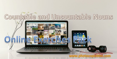 countables and uncountables online exercises pack