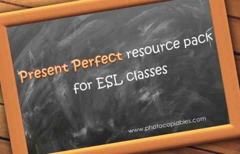  present perfect resource pack 
