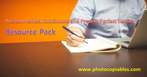 Present Perfect Continuous and Present Perfect Simple Resources Pack