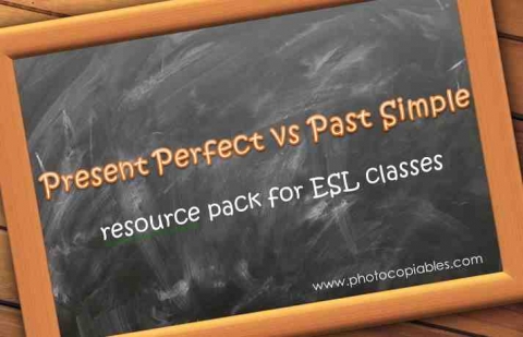 present perfect vs past simple resource pack