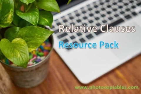 relative clauses resource pack