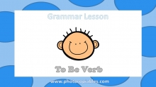 To Be verb Grammar Lesson slide 1