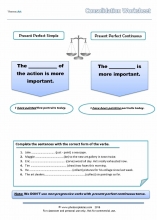 present-perfect-vs-present-perfect-continuous_consolidation worksheet