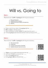 will going to uses consolidation worksheet