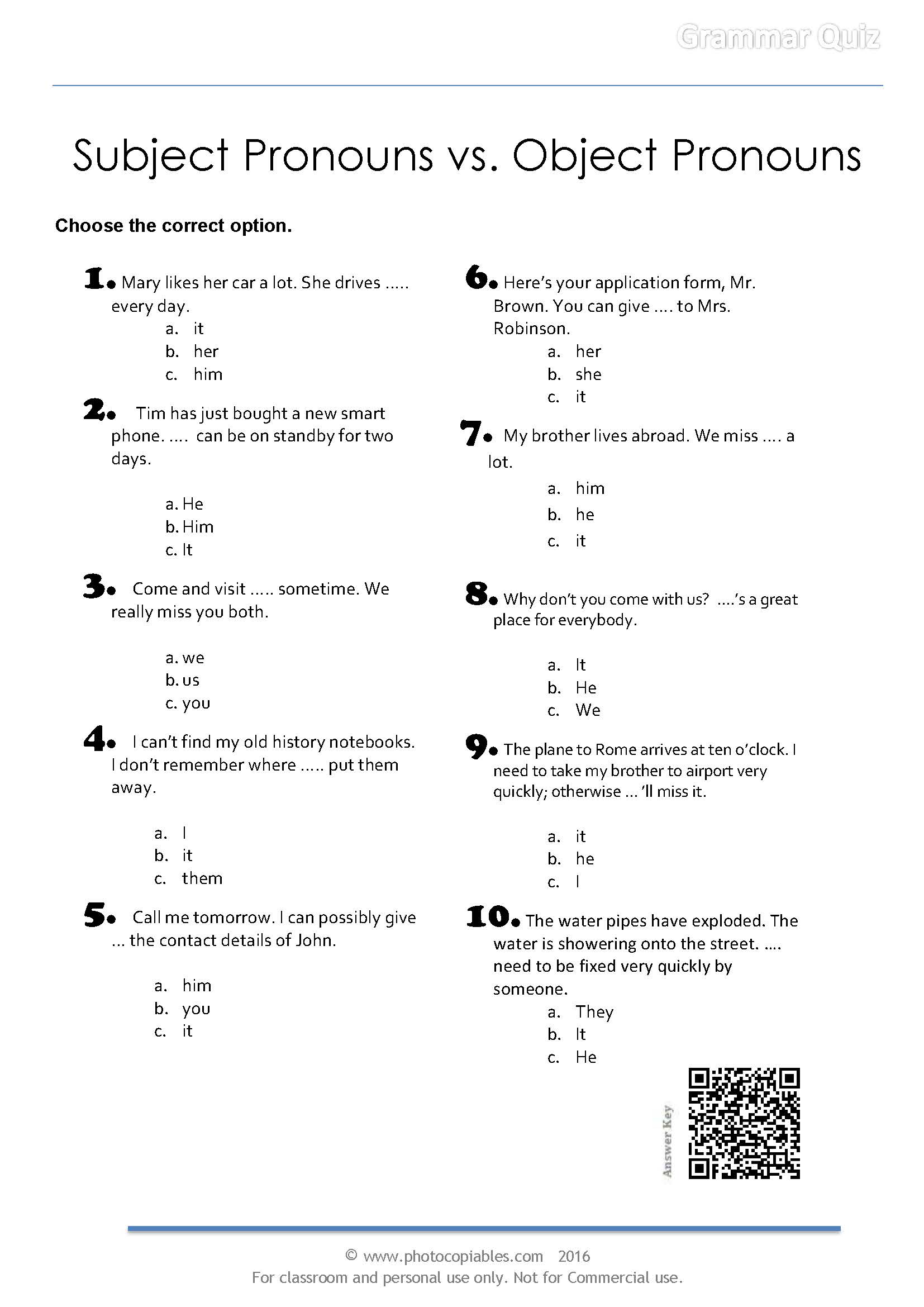 subject-pronouns-vs-object-pronouns-grammar-quiz-photocopiables