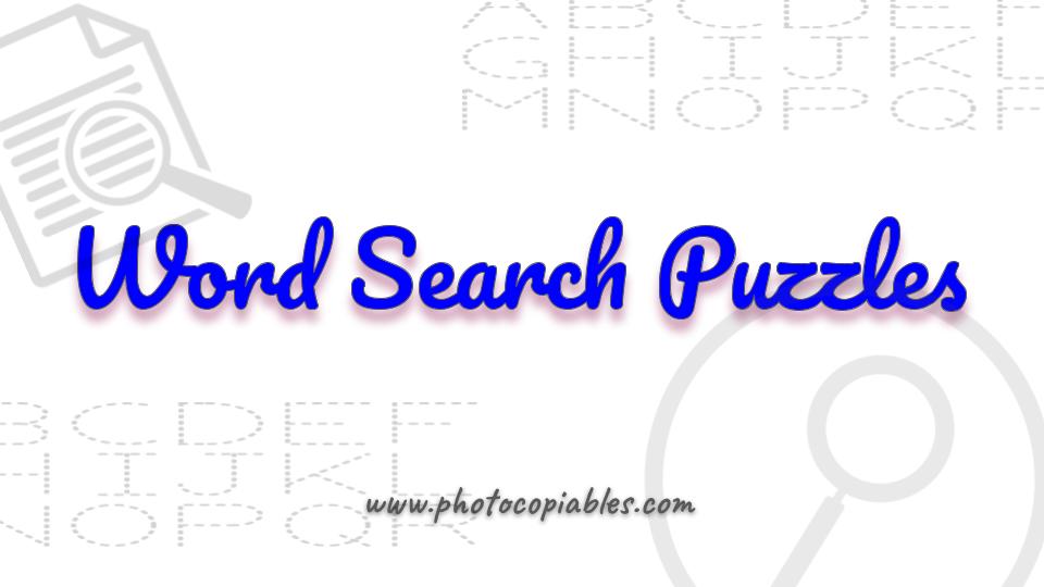 word search puzzles picture
